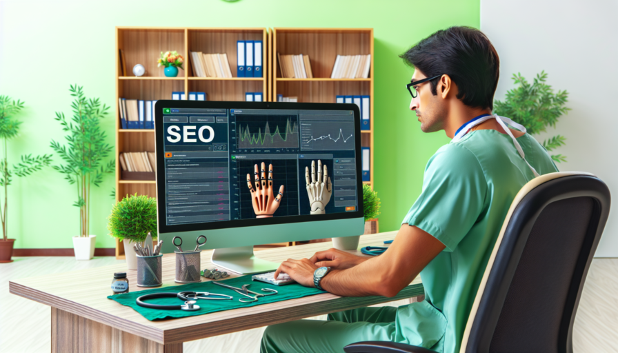 SEO para cirujanos de la mano